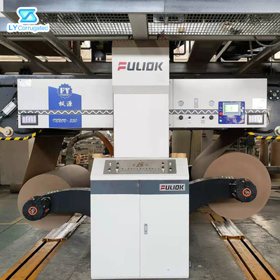 linea di produzione del cartone ondulato di 2200mm giuntatrice dell'ondulatore di controllo dello SpA