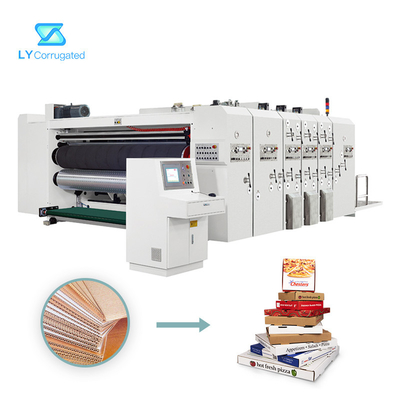 Stampatrice Slotter dello SpA Flexo, macchina di scanalatura e tagliante di stampa rotatoria