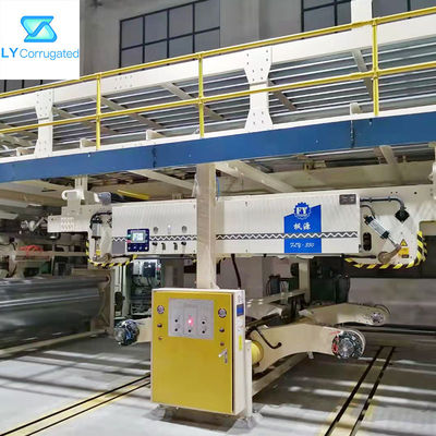 Giuntatrice automatica del rotolo di alta velocità pneumatica del freno per la linea di produzione ondulata