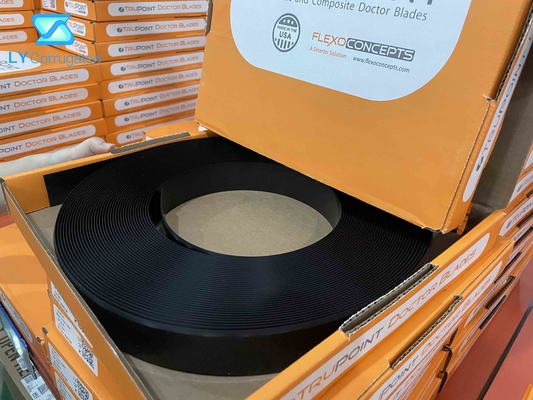 Il dottore di sigillatura di raschio Blade dell'inchiostro di elasticità moderata delle parti della stampatrice di Flexo della smussatura 30°