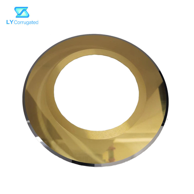 Lama circolare della taglierina 240x32x1.2 del cartone ondulato del carburo di tungsteno del rivestimento dell'oro