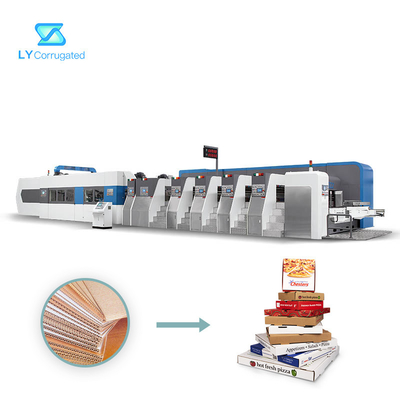 Lo SpA controlla lo stampatore Slotter Machine, macchina imballatrice di Flexo del contenitore rotatorio di cartone