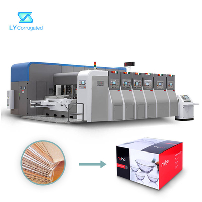 6 × 2100mm della stampatrice di Flexo del cartone di colore 900mm che si alimentano