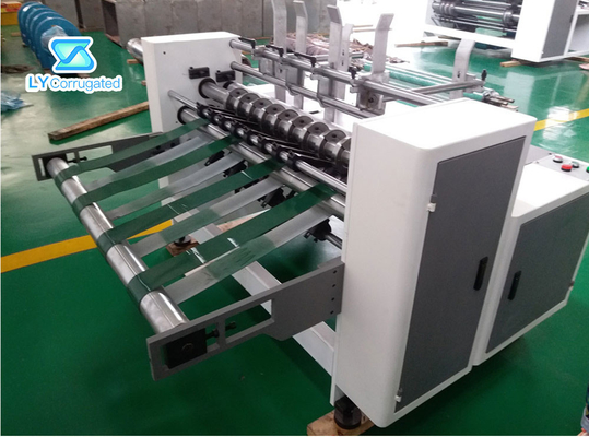 macchina del contenitore di cartone 1.1kw, cartone che stampa macchina scanalatrice 3phase 380V