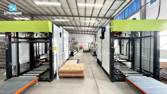 11kw ha ondulato il formato carta della macchina 1450x1300mm della laminazione della scatola