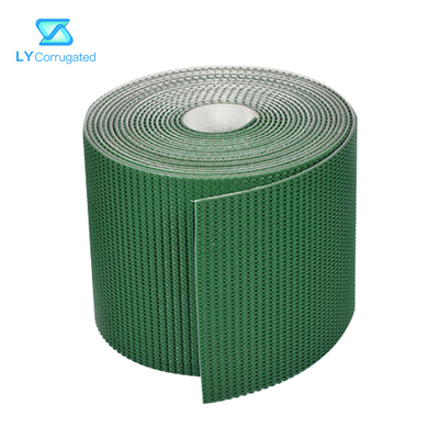 i pezzi meccanici di ondulazione di 4.5mm, 2 maneggiano il nastro trasportatore verde del PVC