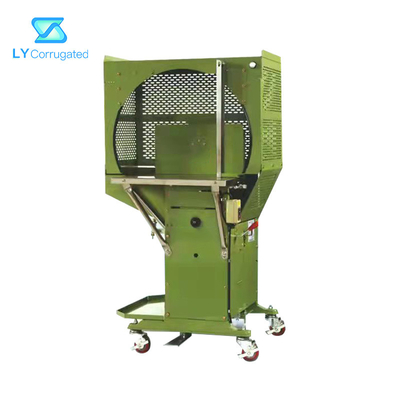 Peso completamente automatico della macchina imballatrice 110V 1/3 HP 125kg del cartone del cavo del PE